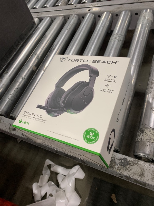 Photo 1 of Turtle Beach Stealth 600 Wireless Multiplatform Amplified Gaming Headset for Xbox Series X|S, Xbox One, PC, PS5, PS4, & Mobile – Bluetooth, 80-Hr Battery, Noise-Cancelling Mic – Black