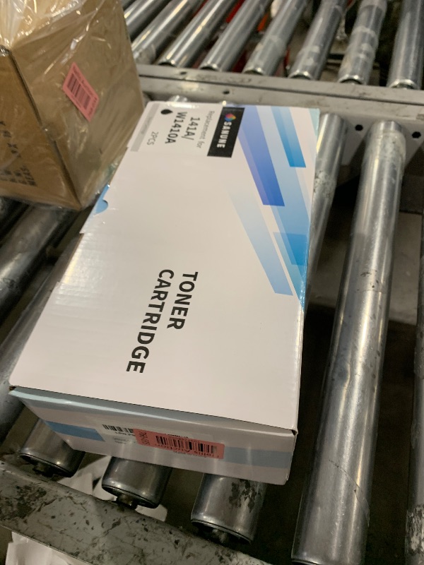 Photo 1 of SANUNE 141A Toner Cartridge (with Chip) Replacement for HP 141A 141X W1410A W1410X Black Toner Cartridges for HP M139w M110w M140w Printer Ink (2-Pack)
