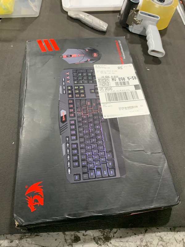Photo 1 of Redragon S101 Gaming Keyboard, M601 Mouse, RGB Backlit Gaming Keyboard, Programmable Backlit Mouse, Value Combo Set [New Version]