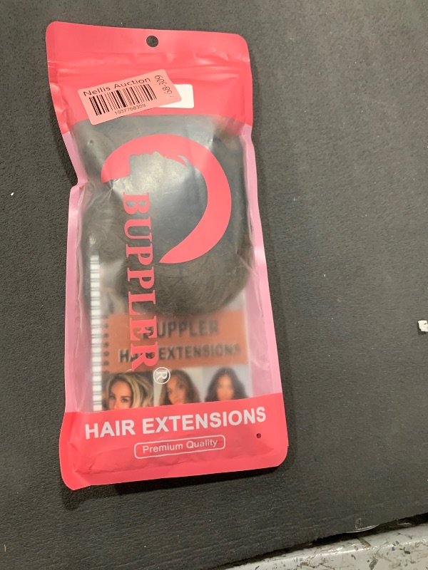 Photo 1 of BUPPLER Halo Hair Extensions 16 Inch Invisible Wire Hair Extensions Adjustable Long Wavy Hairpiece Synthetic Upgrade 4 Secure Clips in Hairpieces 16 Inch,Medium Brown
