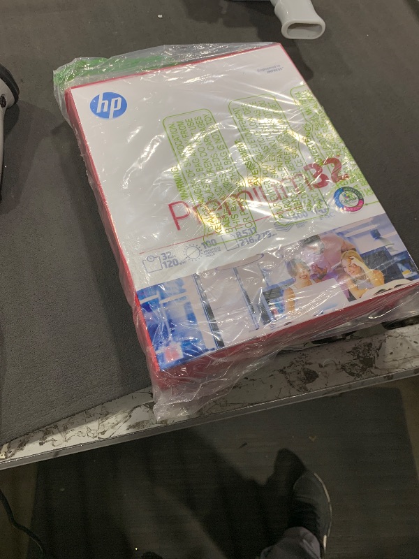 Photo 1 of HP Paper Printer | 8.5 x 11 Paper | Premium 32 lb | 1 Ream - 500 Sheets | 100 Bright | Made in USA - FSC Certified | 113100R