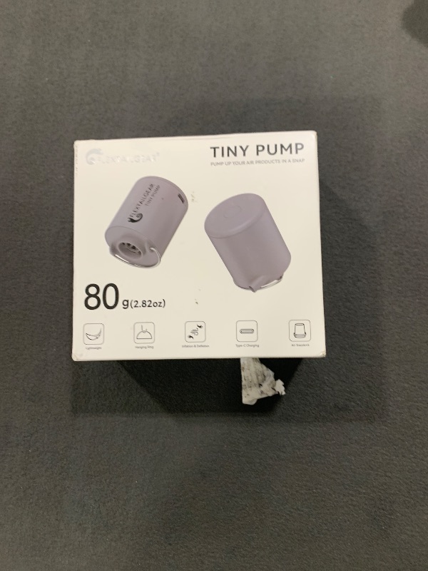 Photo 1 of FLEXTAILGEAR Tiny Portable Air Pump Ultra-Mini, with 1300mAh Battery USB Rechargeable to Inflate Deflate for Pool Floats Air Bed / Mattress Swimming Ring Vacuum Storage Bags