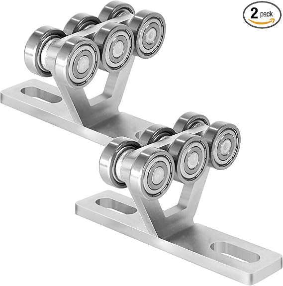 Photo 1 of Hoist Trolley for PA200-1000 Electric Hoist 6 Wheel Trolley Assembly for use with Unistrut 1-5/8" Wide and All 1-5/8" or Taller Strut Channel,Suitable for Garage Hoist Systems
