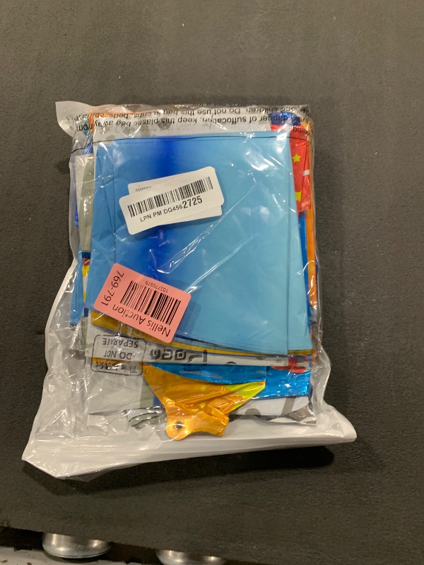 Photo 1 of Poen 15 Pcs Space Balloons Space Party Decorations 22 Inch Galaxy Solar System World Map Globe Planet Balloons Inflatable Spaceship Rocket Astronaut Balloon for Birthday Party Decor