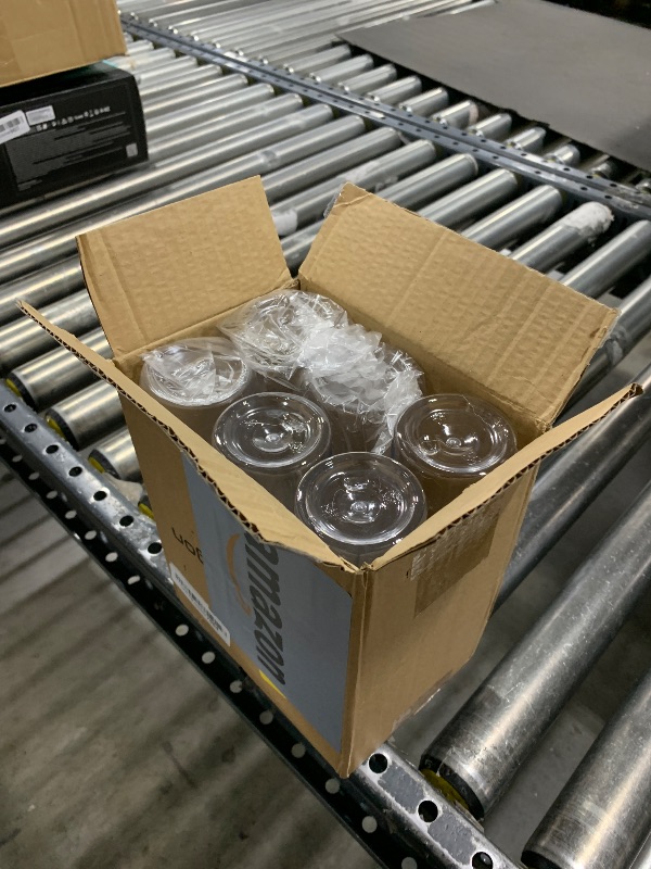 Photo 1 of 6-Pack Bulk Empty Plastic Juice Or Water Bottles with Caps Reusable 400ml Durable Smoothie 