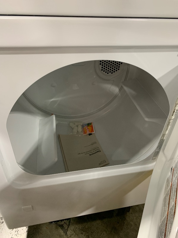 Photo 1 of Kenmore Gas Dryer with Wrinkle Guard and Auto Dry Gas Laundry Drying Machine, 6.5 cu. Ft. Capacity White