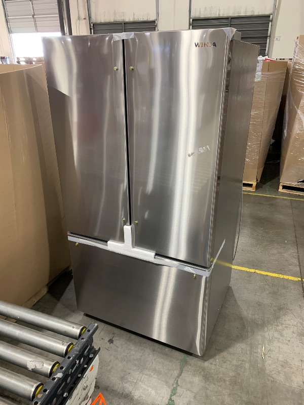 Photo 1 of Winia 36 in. 26.1 Cu. Ft. Fingerprint Resistant Stainless Steel Refrigerator