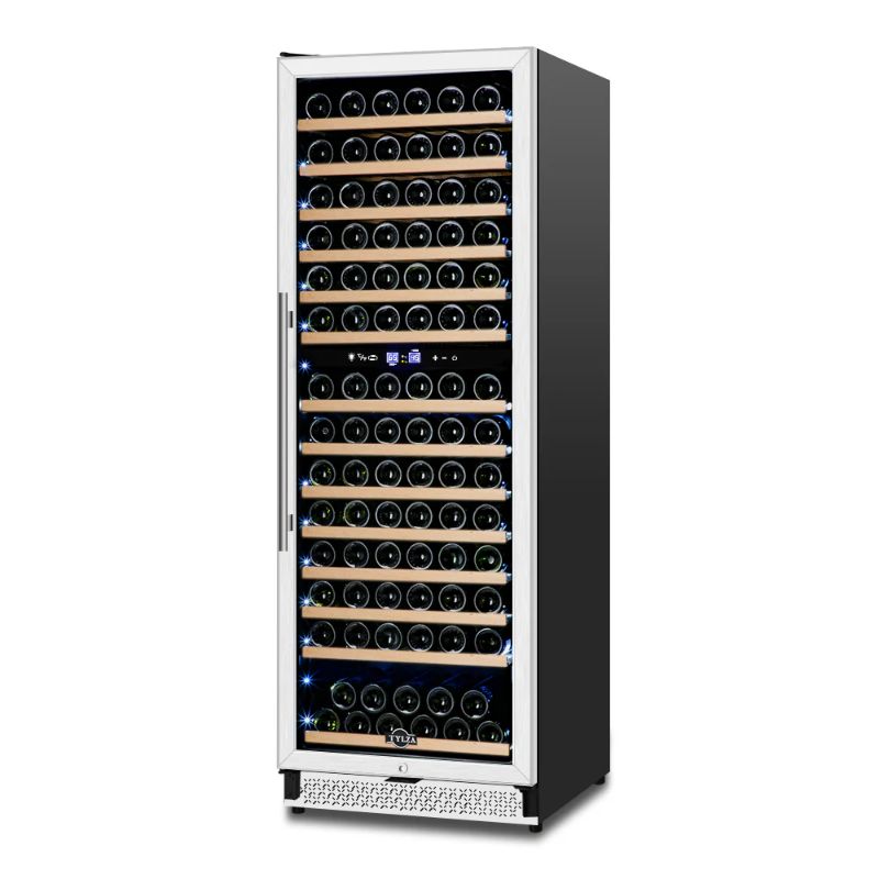 Photo 1 of 24" Dual Zone Upright Tall 154 Bottles Wine Coolers