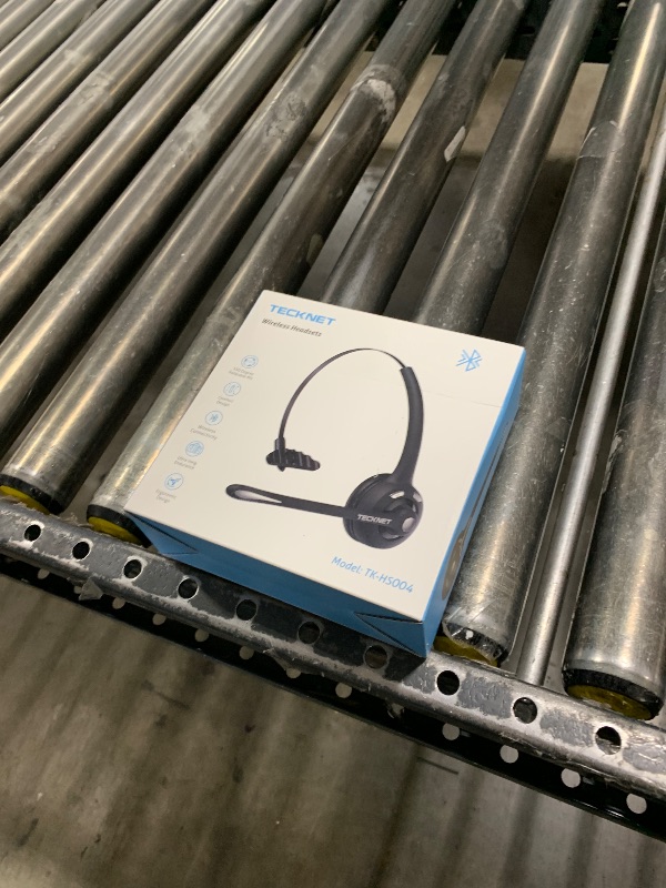 Photo 1 of TECKNET Bluetooth Headset, Wireless Headset with Noise Canceling Microphone