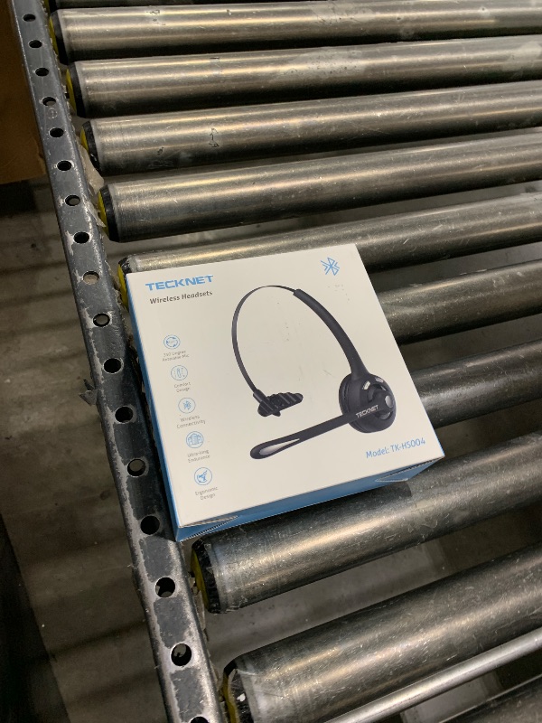 Photo 1 of TECKNET Bluetooth Headset, Wireless Headset with Noise Canceling Microphone 