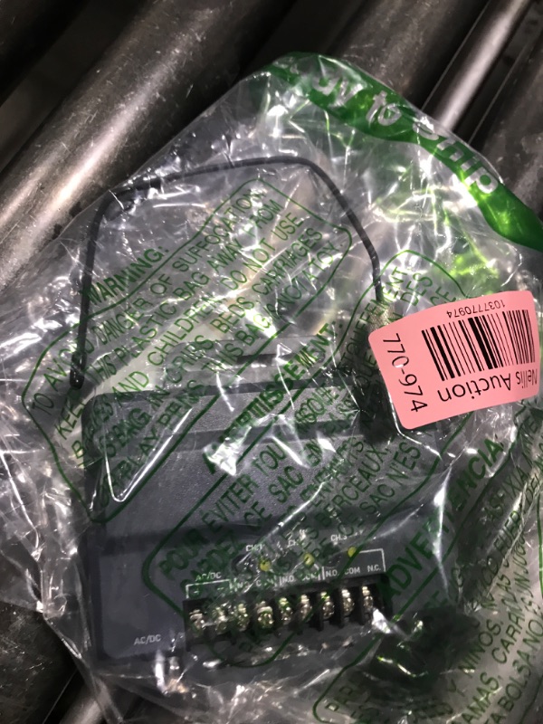 Photo 1 of for Liftmaster 850LM Gate and Garage Door Opener Receiver, Compatible with Most Gate and Commercial Door Operators, 3 Channel Designed for Both Gated Communities and Commercial Buildings