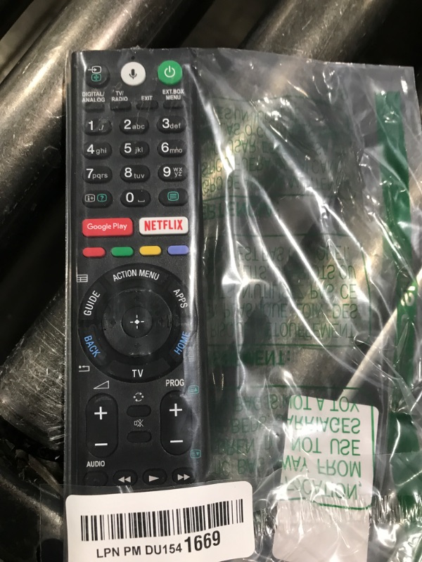 Photo 1 of Voice Replacement Remote Control for Sony-Bravia-TVs?for All Sony 4K UHD LED LCD HD Smart TVs