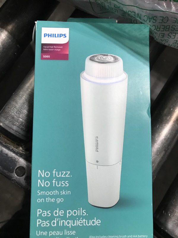 Photo 1 of Philips Beauty Series 5000 Electric Shaver and Personal Groomer for Women, Cordless & Compact, Hypoallergenic Head, Gentle & Quick Hair Removal Easy Touch Ups, Mint Green, BRR474/00
