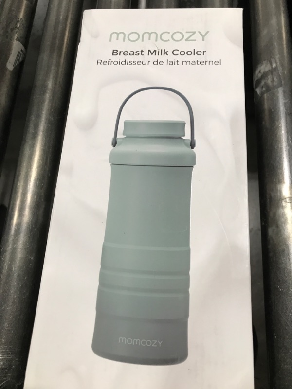 Photo 1 of Momcozy 22oz Portable Breast Milk Cooler for Outdoor, Life Saver with 360° Total Cooling for 24 Hours, Larger Capacity Travel Breastmilk Chiller with 2pcs Baby Bottles for Breastmilk Storage, Purple