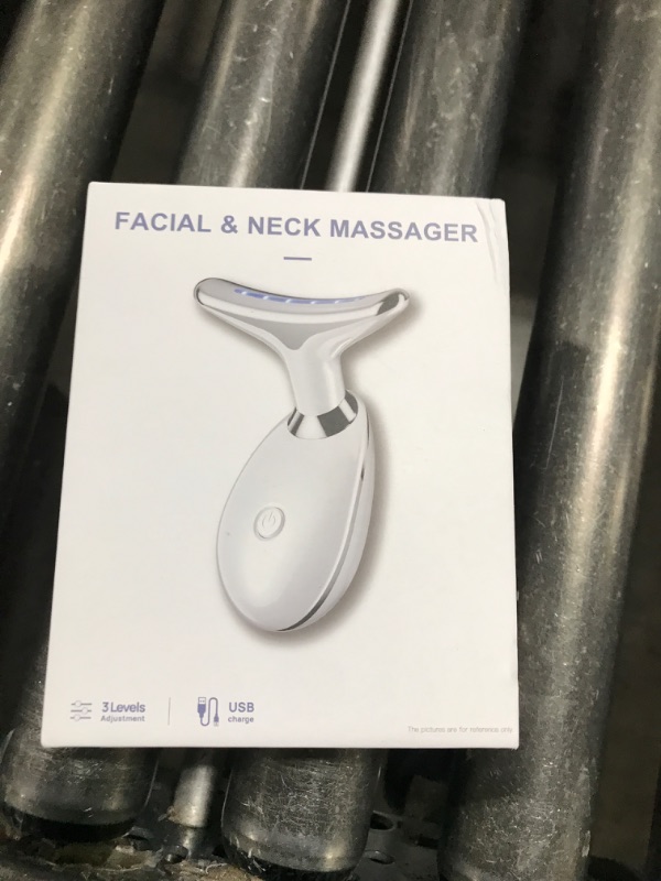 Photo 1 of Red-Light-Therapy-for-Face and Neck with 7 Color, Facial Massager for Face and Neck, Face ? culpting Wand (Black)