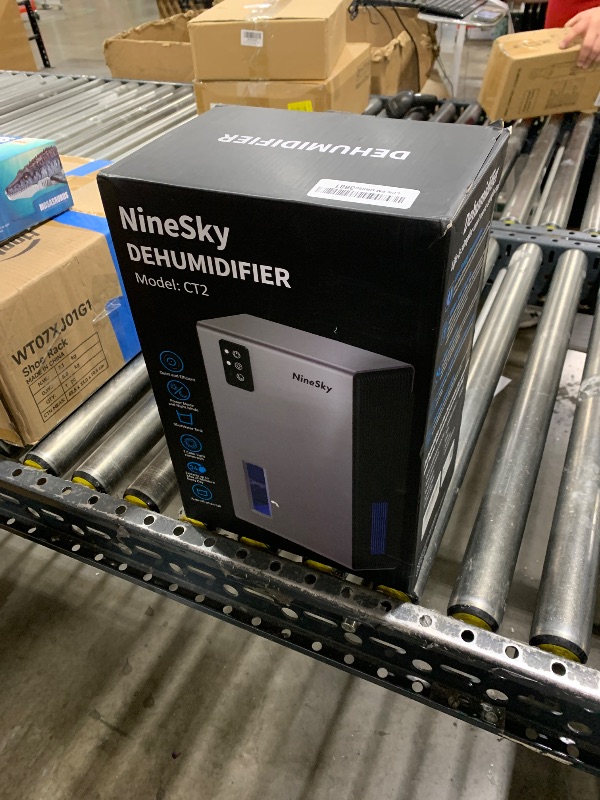 Photo 1 of NineSky Dehumidifier for Home, 95 OZ Water Tank, (1000 sq.ft) Dehumidifiers 