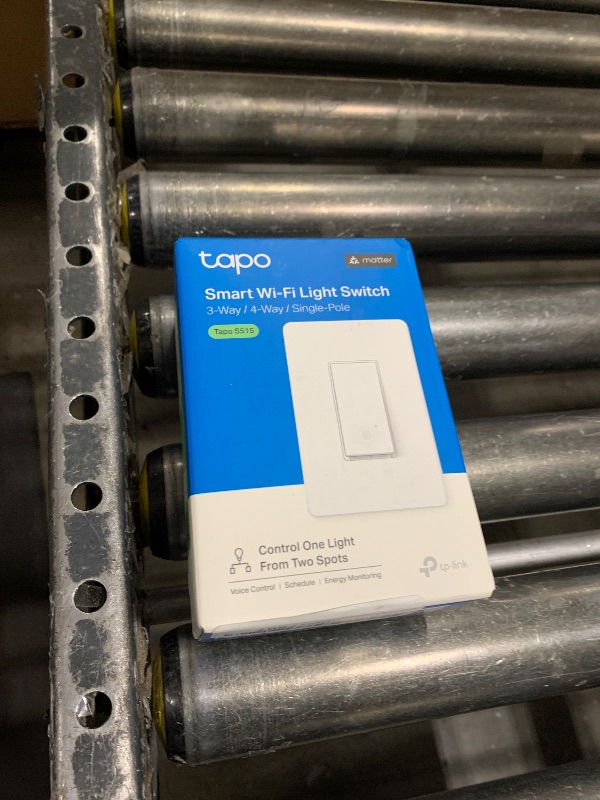 Photo 1 of TP-Link Tapo Smart Switch, Single-Pole/3-Way/4-Way, Matter Compatible