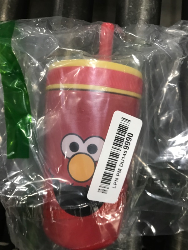 Photo 1 of Zak Designs Sesame Street Kelso Toddler Cups For Travel or At Home, 12oz Vacuum Insulated Stainless Steel Sippy Cup With Leak-Proof Design is Perfect For Kids (Elmo)