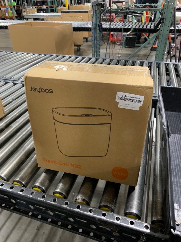 Photo 1 of Automatic Motion Sensor Bathroom Trash Can with Lid, 3.5 Gallon Touchless Garbage Can