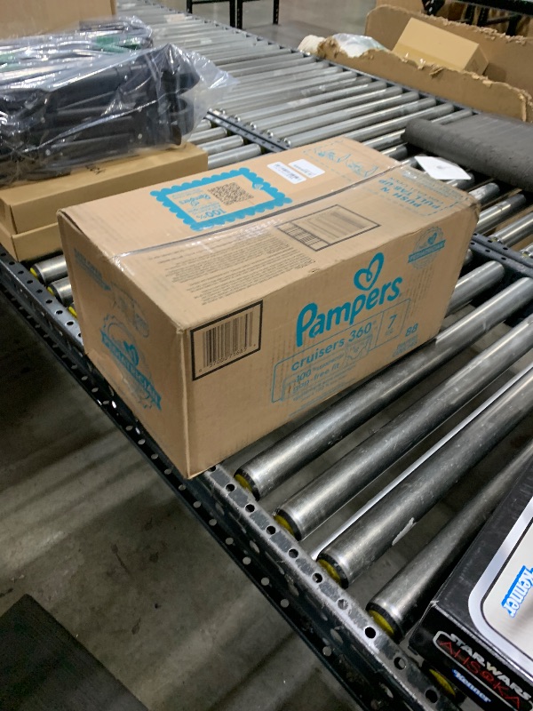 Photo 1 of Pampers Diapers - Cruisers 360 - Size 7, 88 Count, Babyproof up to 100% Leakproof Pull-On Diaper