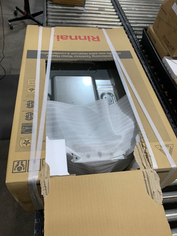 Photo 1 of Rinnai RX130iN Condensing Smart Sense Natural Gas or Propane Tankless Water Heater, Indoor or Outdoor Water Heater, Up to 7.1 GPM
