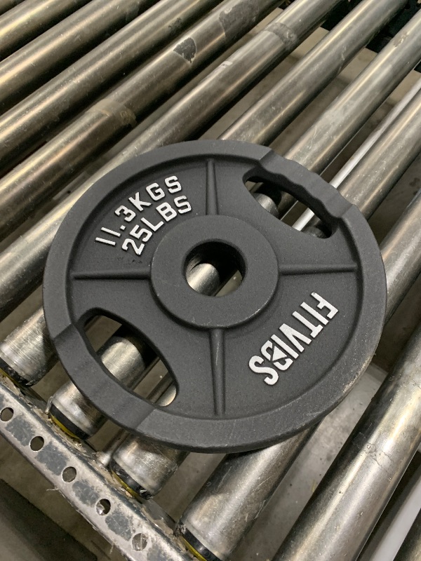 Photo 1 of  Fitness Olympic Cast Iron Plate, 25Lbs