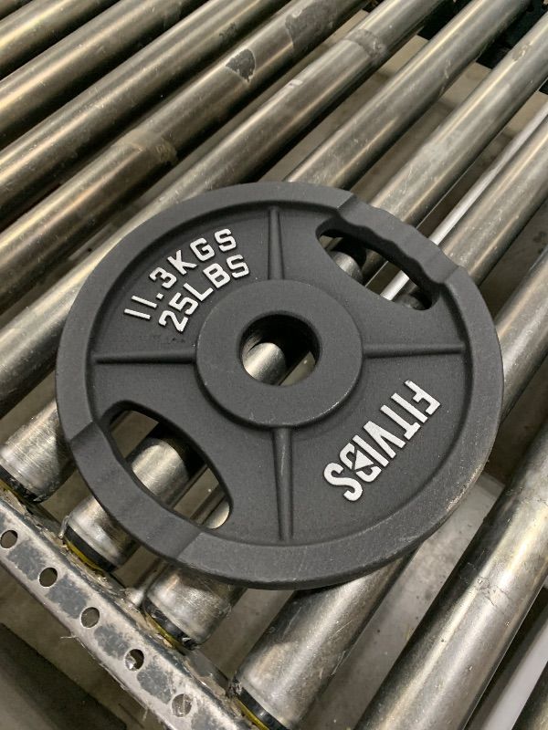 Photo 1 of  Fitness Olympic Cast Iron Plate, 25Lbs