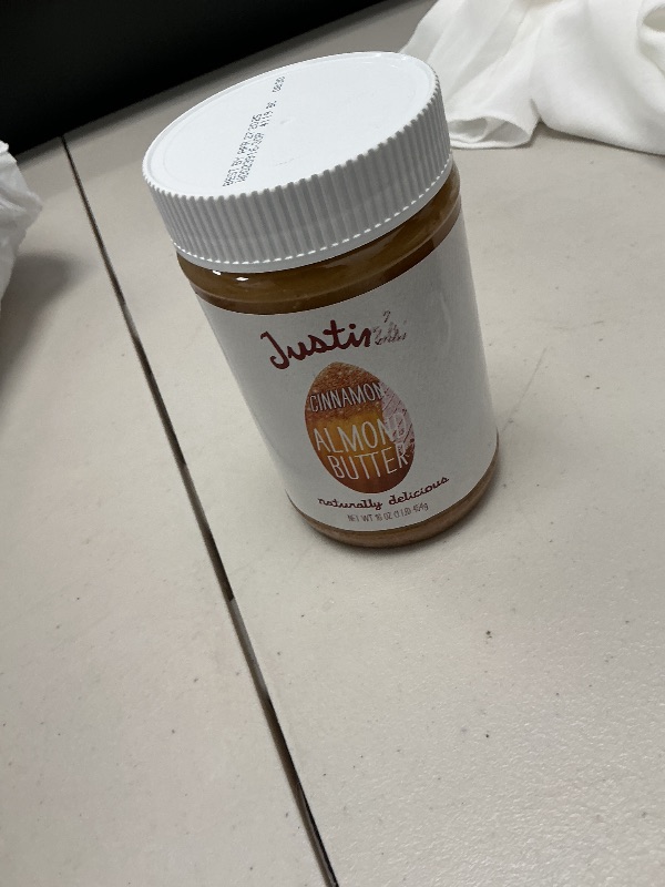 Photo 1 of JUSTIN'S NUT BUTTER, ALMOND BTR, CINNAMON, Pack of 6, Size 16 OZ - No Artificial Ingredients Gluten Free6