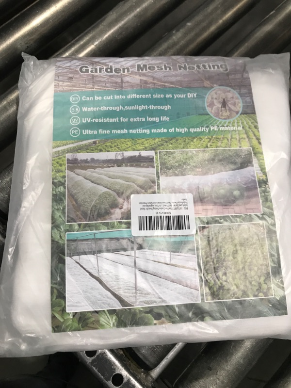 Photo 1 of KANIYA 10FTx20FT Garden Netting for Raised beds,Plant Covers Net Ultra Fine Mesh Protection Netting,for Trees Vegetables Fruits Flower