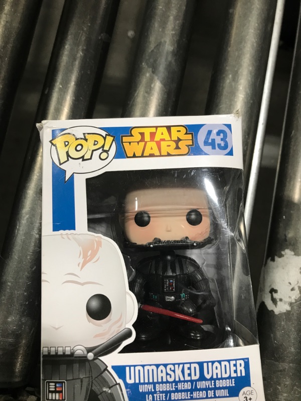 Photo 1 of Funko POP Star Wars: Unmasked Darth Vader Action Figure