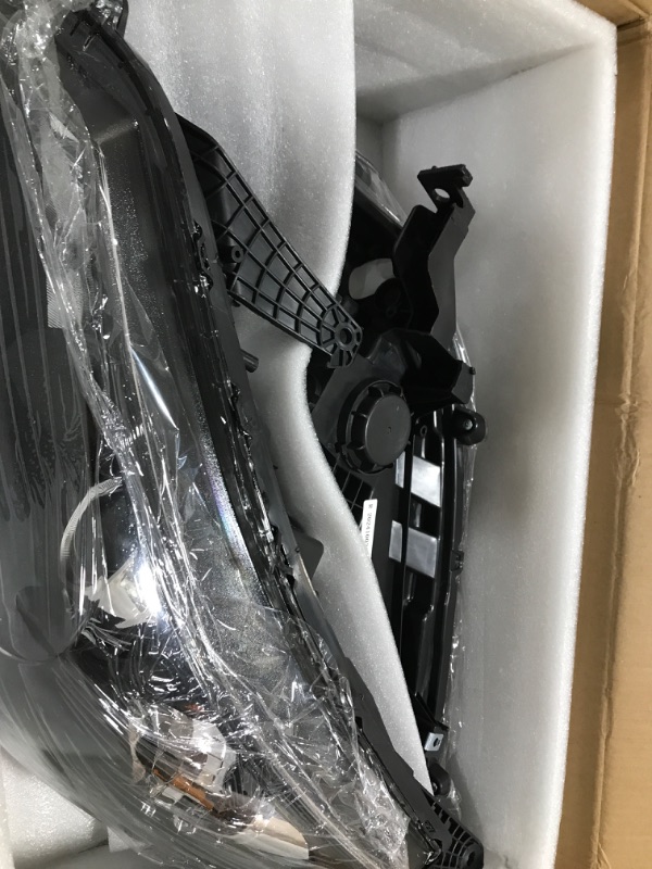 Photo 1 of Silscvtt Headlights Front Head Lamps Replacement for 2013-2015 Honda Accord 4-Door Sedan Halogen w/o DRL Headlights Headlamps Pair Passenger Driver Side