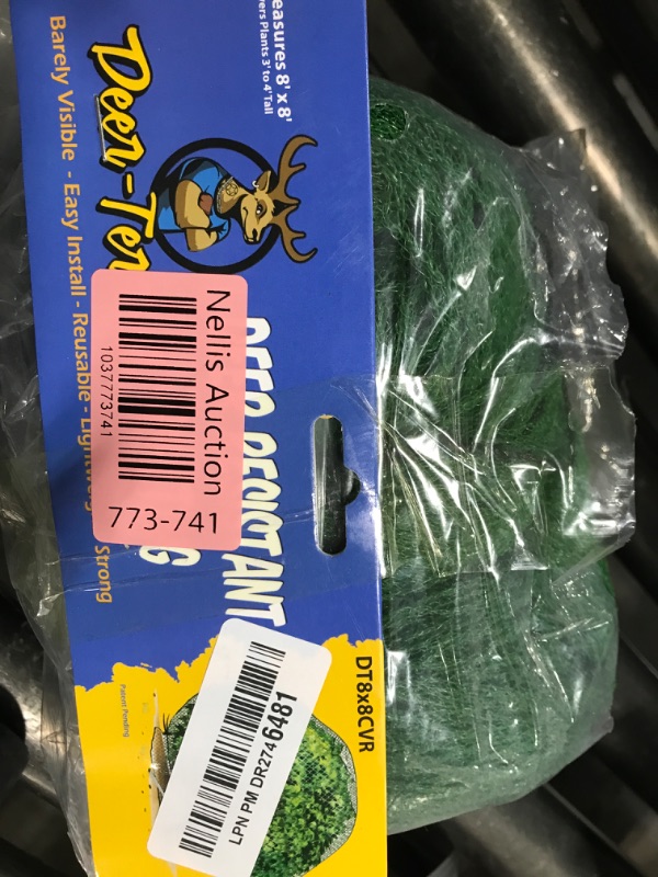 Photo 1 of Plant Netting Cover- Save 10% with 3 Pack. Large Size 10' X 10' for Shrubs Up to 4'-5' Tall, Measures 10ft x 10ft. Repels Deer from Your Plants. Deer Protection for Plants