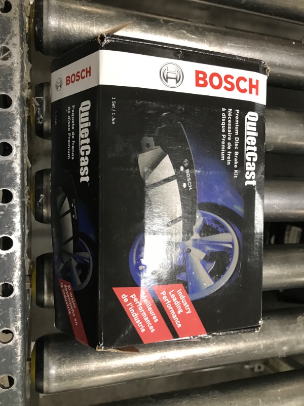 Photo 1 of BOSCH BC1194 QuietCast Premium Ceramic Disc Brake Pad Set - Compatible with Select Cadillac Escalade, ESV, EXT; Chevrolet Avalanche, Silverado, Suburban, Tahoe; GMC Sierra, Yukon, Yukon XL; REAR