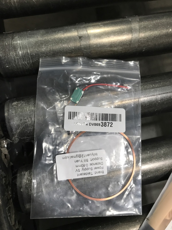 Photo 1 of Taidacent 80mm Long Distance 5V Wireless LED Coil Inductive Coil and Ten Colorful Wireless LEDs Lights Brightness Adjustable Wireless LED Induction Wireless Charging Module