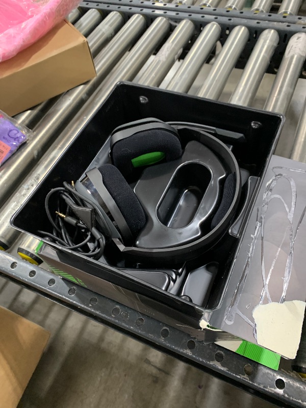 Photo 1 of ASTRO Gaming A10 Wired Gaming Headset, Lightweight and Damage Resistant,  Black/Green