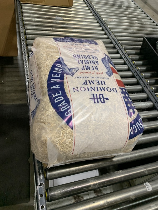 Photo 1 of Dominion  Premium Hemp Bedding for Chicken Coops 10+ Cubic Feet (285L) - USA-Grown & Processed