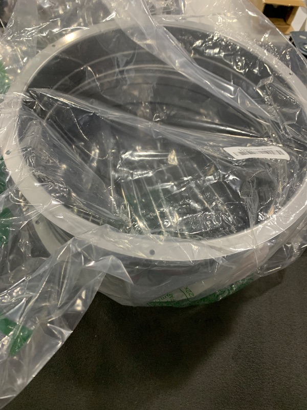 Photo 1 of Delisheng Duct Connector Flange Metal Straight Pipe Flange for Heating Cooling Ventilation System 12 Inch (11.49inch)