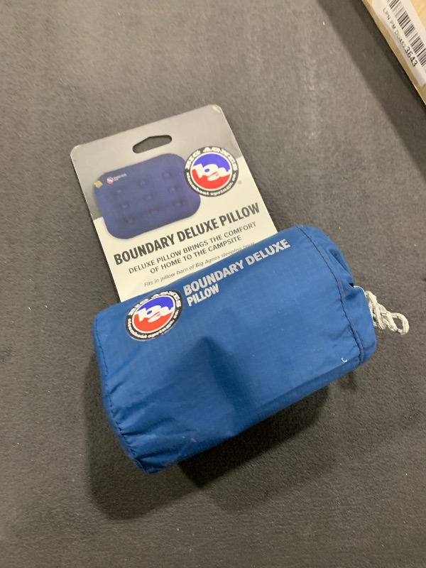 Photo 1 of Big Agnes Boundary Deluxe Pillow, Gibraltar Sea