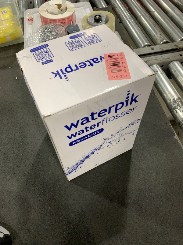 Photo 1 of Waterpik Aquarius Water Flosser Professional For Teeth, Gums, Braces, Dental Care, Electric Power With 10 Settings, 7 Tips For Multiple Users And Needs, ADA Accepted, White WP-660, Packaging May Vary