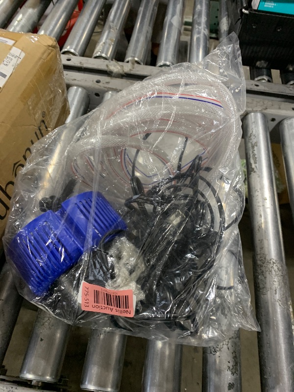 Photo 1 of AgiiMan Pool Cover Pump Above Ground - Submersible Swimming Sump Inground Pump, Water Removal with 16' Drainage Hose and 25 Feet Power Cord, 850 GPH, 3 Adapters