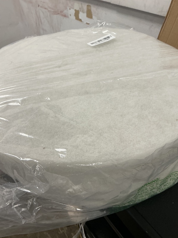 Photo 1 of Boardwalk Polishing Floor Pads, 18" Diameter, White, 5/Carton