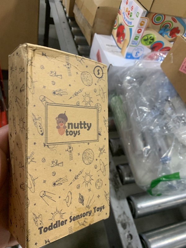 Photo 1 of Nutty Toys Mini Pop Tubes - Sensory Toys - Endless Creativity & Fun for Kids and Toddlers |8 Pack Small| Connect & Pop! Top ADHD Autism Fidget 2025, Unique Boy & Girl Easter Basket Stuffer Gift Idea