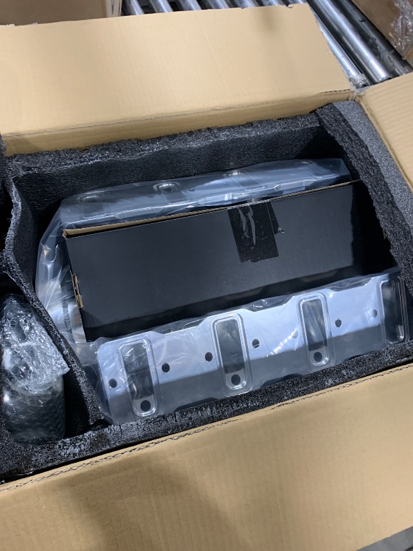 Photo 1 of Htostar Racing For LS Intake Manifold Compatible with LS1 LS2 LS6 of cathedral port heads with Drive by Cable Throttle Body Compatible with Chevy Cadillac Pontiac Aluminum (102mm)