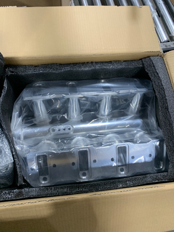 Photo 1 of Htostar Racing For LS Intake Manifold Compatible with LS1 LS2 LS6 of cathedral port heads with Drive by Cable Throttle Body Compatible with Chevy Cadillac Pontiac Aluminum (102mm)