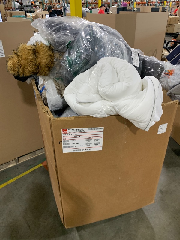 Photo 1 of 20 ITEMS, MIXED, MISCELLANEOUS ITEMS, COMFORTERS, PILLOWS, RUGS, ETC, FINAL SET PRICE, SOLD AS IS