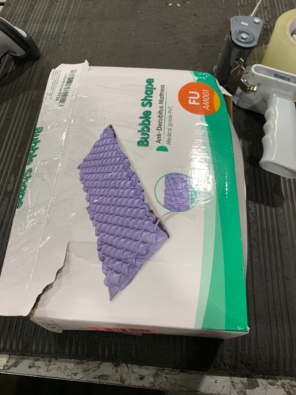Photo 1 of Alternating Air Pressure Pad Replacement, Inflatable Low Air Loss Mattress Topper for Pressure Ulcer & Bed Sore Relief Treatment for Elderly, Seniors, Bedridden Patients