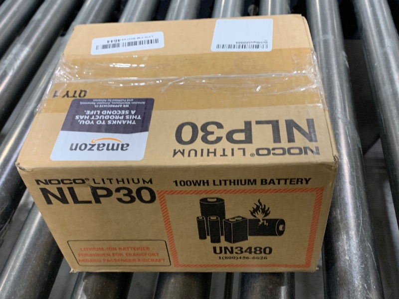 Photo 1 of NOCO Lithium NLP30, Group 30, 700A Lithium LiFePO4 Motorcycle Battery, 12V 8Ah ATV, UTV, Jet Ski, 4 Wheeler, Quad, Riding Lawn Mower, Tractor, Scooter, PWC, Seadoo, Polaris and Generator Battery
