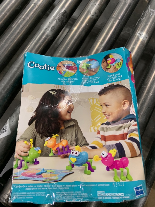 Photo 1 of Hasbro Gaming Cootie Mixing and Matching Bug-Building Game | 2-4 Players | Easy Preschool Board Games | Back to School Gifts for Kids | Ages 3+