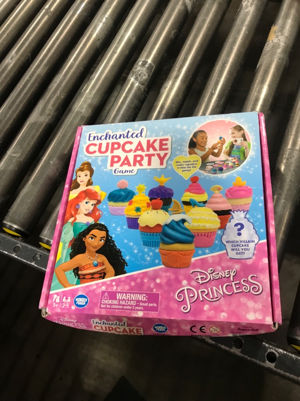 Photo 1 of Wonder Forge Disney Princess Enchanted Cupcake Party Game - Exciting Matching Game | Fun for Kids & Adults | Ideal for Disney Princesses Enthusiasts | Two Game Modes | Gaming Experience