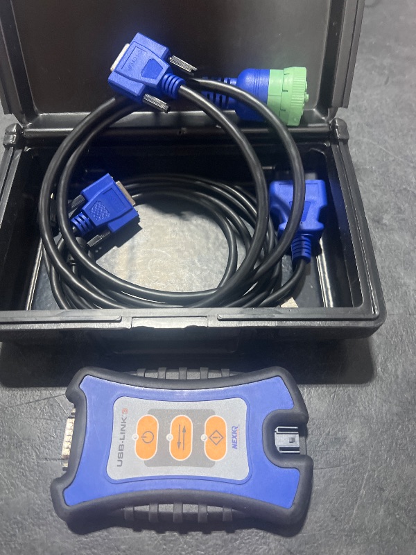 Photo 1 of 124032 Diesel Universal Heavy Duty Truck Excavator Diagnostic Scanner Tool for Nexiq USB Link 2 Heavy Duty Truck Scanner Diagnosis USB Link 2 Bluetooth Interface Adapter
